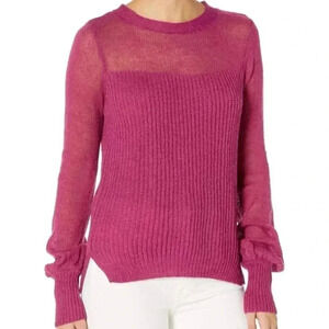 Ella moss size S women’s knit sweater penelope Malaga magenta pink